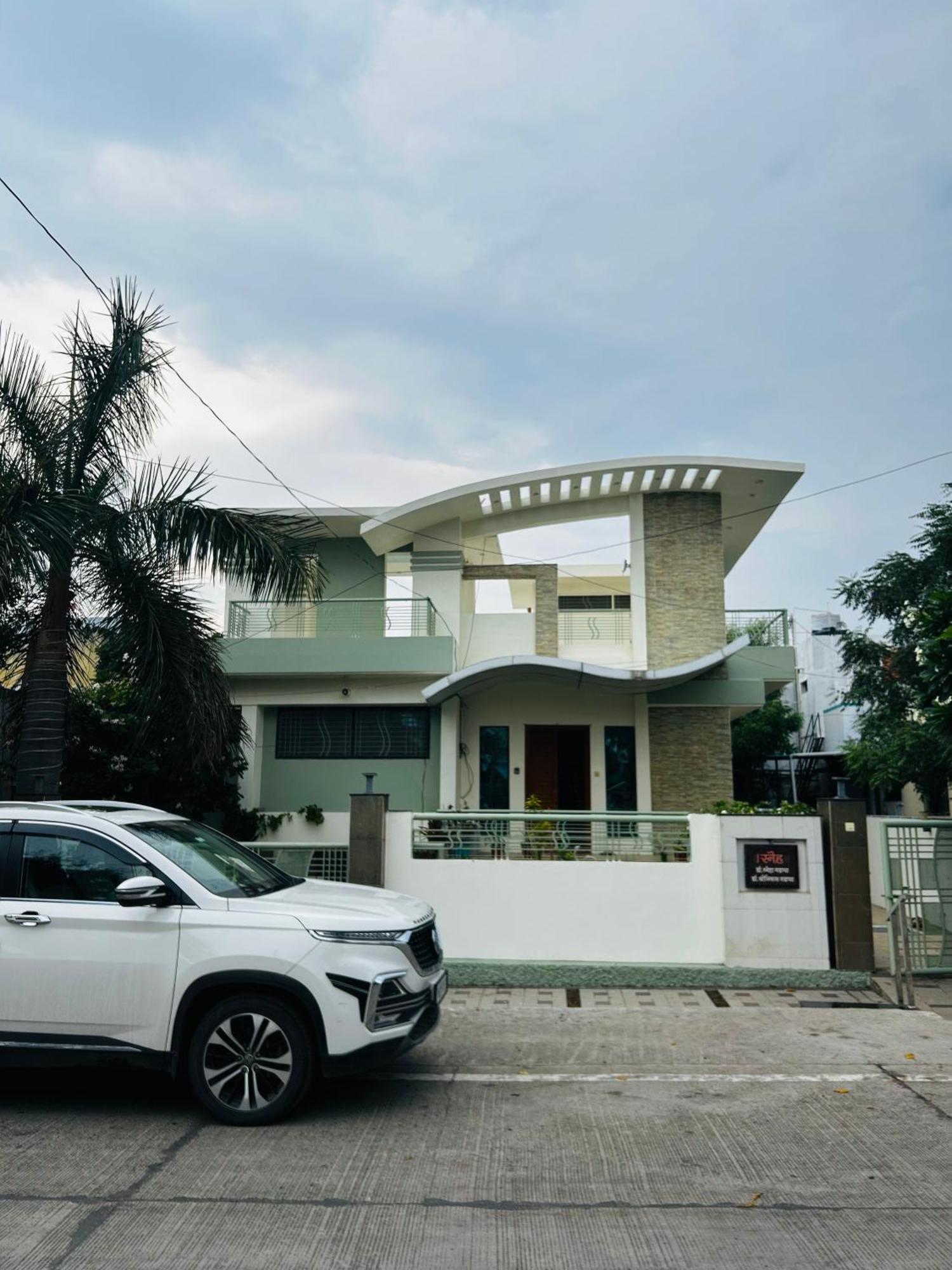 Private & Elegant 3Bhk Villa, Hillside Hideaway, 10 Mins From Mh Bus Stand Aurangābād Exterior foto